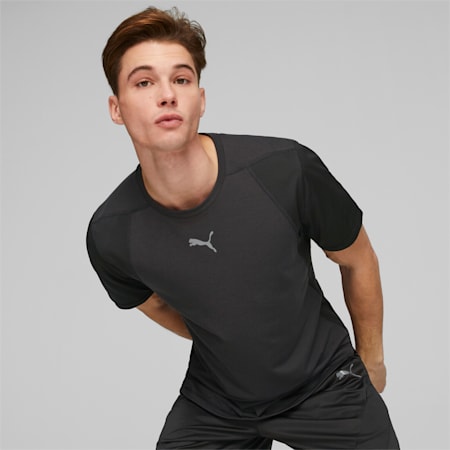 Engineered for Strength Training Tee Men, PUMA Black, small-AUS