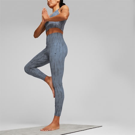 Studio Trend Printed Training Leggings Women, Filtered Ash, small