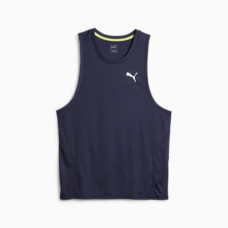 RUN FAVOURITE Men's Running Tank Top, PUMA Navy, small-AUS