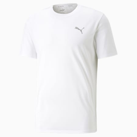 T-shirt de running Run Favourite Heather Homme, PUMA White, small-DFA