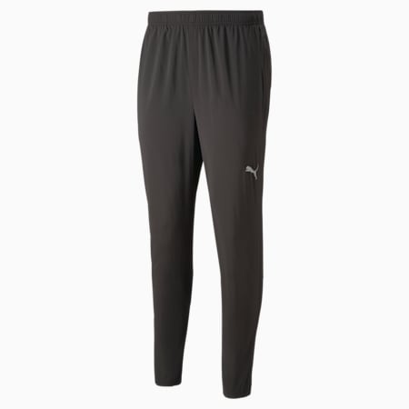 Pantalones de running de corte cónico para hombre Run Favourite, PUMA Black, small