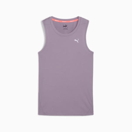 Camiseta de tirantes de running Run Favourite para mujer, Pale Plum, small