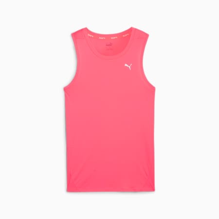 RUN FAVOURITE Women's Running Tank Top, Sunset Glow, small-AUS