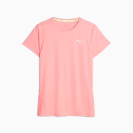 Favourite Short Sleeve Running Tee Women, Koral Ice, small-PHL