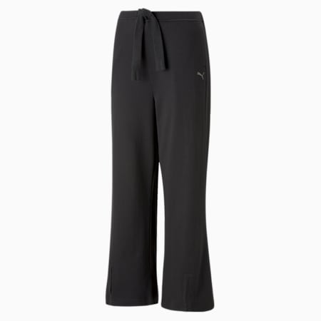 Studio French Terry Training Pants Women, PUMA Black, small-PHL