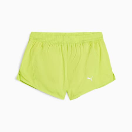 Short de running 3'' Favourite Velocity Femme, Lime Pow, small