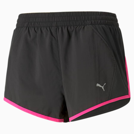 Celana Pendek Lari Wanita Run Favourite Velocity 3”, PUMA Black-Ravish, small-IDN