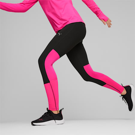 Run Favourite Regular Rise Long Running Leggings Women, PUMA Black-Ravish, small-DFA