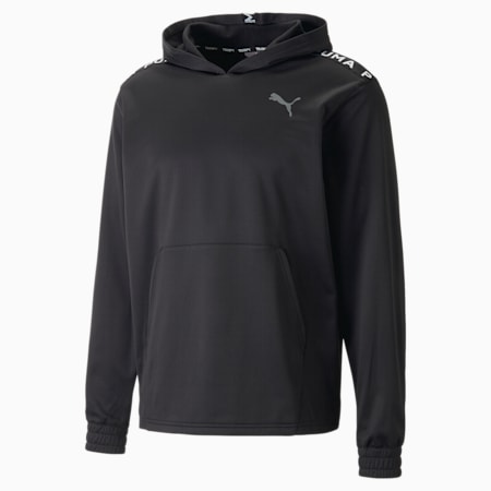 هودي تدريب للرجال PUMA Fit PWRFLEECE, PUMA Black, small-DFA