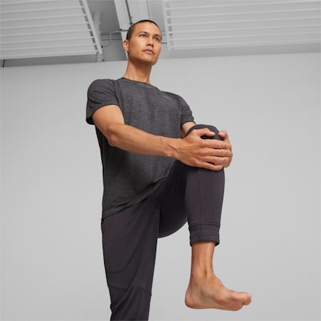 Studio Foundation Wash Training Tee Men, PUMA Black, small-AUS