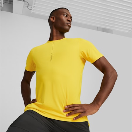 Studio Yogini Lite Training Tee Men, Fresh Pear, small-PHL