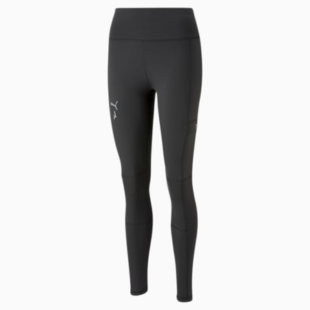 SEASONS Women's Full-Length Trail Running Tights, PUMA Black, small-AUS