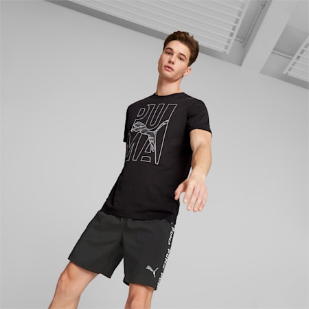 Graphic Tee Concept Men, PUMA Black, small-SEA