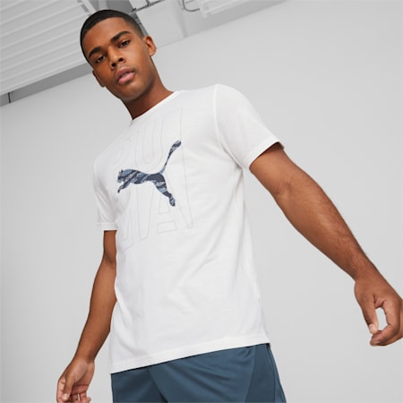 Graphic Tee Concept Men, PUMA White, small-PHL