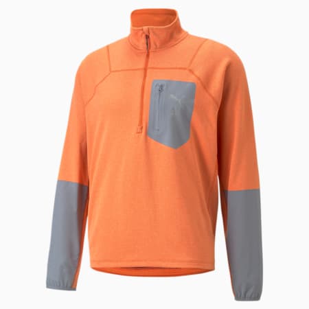SEASONS rainCELL Trailrunning-Pullover, Chili Powder, small