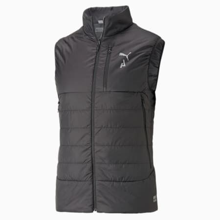 SEASONS Men's Reversible PrimaLoft® Hiking Vest, PUMA Black, small-AUS