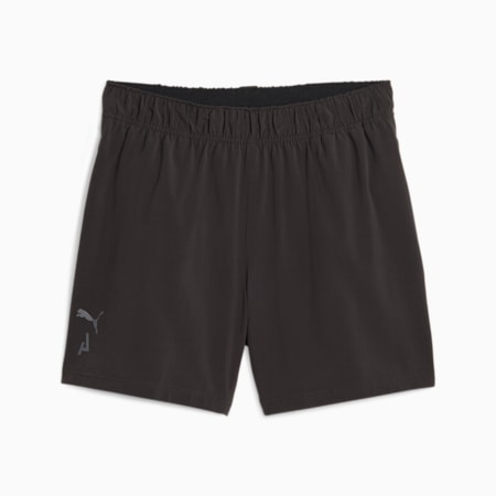 SEASONS Lightweight 5" Woven Trail Running Shorts Men, PUMA Black, small-SEA