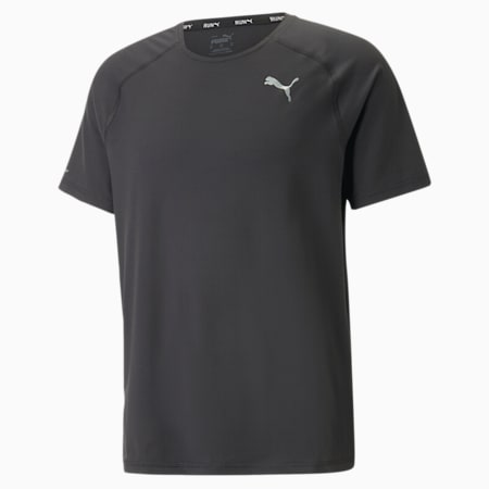 Run CLOUDSPUN Short Sleeve Tee Men, PUMA Black, small-DFA