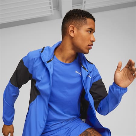 Veste de running légère RUN Homme, Royal Sapphire, small