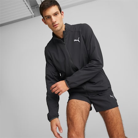 RUN ULTRAWEAVE Running Jacket Men, PUMA Black, small-SEA