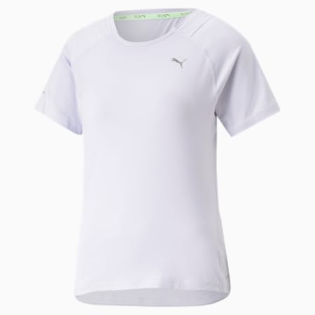 T-shirt à manches courtes Run CLOUDSPUN Femme, Spring Lavender, small-DFA