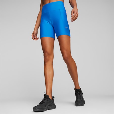 RUN ULTRAFORM Tight Training Shorts Women, Ultra Blue, small-IDN