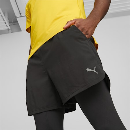 M Studio 2-in-1 Training Shorts Men, PUMA Black, small-PHL