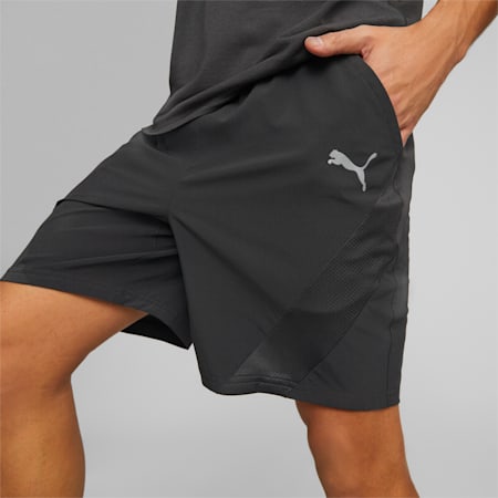 Shorts da training Fit 7” in tessuto elasticizzato da uomo, PUMA Black, small