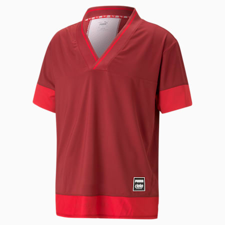 PUMA x CIELE Running Tee, Intense Red, small-PHL