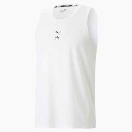 PUMA x ALEX TOUSSAINT Performance Tank Top Men, PUMA White, small-SEA