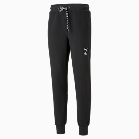 PUMA x ALEX TOUSSAINT Sweatpants Men, PUMA Black, small-SEA