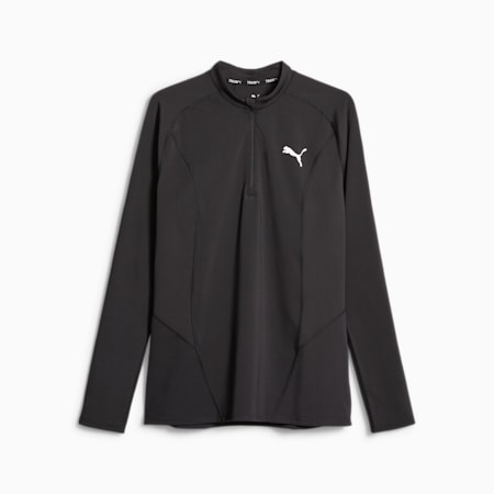 Train Men's Long Sleeve Tee, PUMA Black, small-SEA