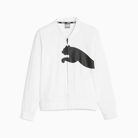Puma jacket white cheap