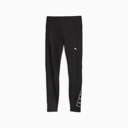 טייץ PUMA Fit EVERSCULPT בגזרה גבוהה ובאורך מלא, PUMA Black-PUMA Gold, small-DFA