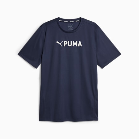 PUMA Fit Ultrabreathe Men's Training Tee, PUMA Navy, small-AUS