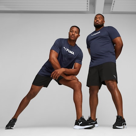 Puma Fit Ultrabreathe Tee, PUMA Navy, small-PHL