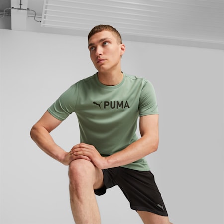 Puma Fit Ultrabreathe Men's Training Tee, Eucalyptus, small-AUS