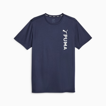 PUMA Fit Men's Training Tee, PUMA Navy, small-AUS