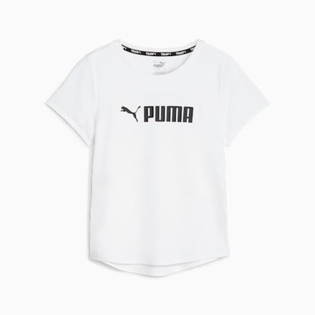 เสื้อยืดออกกำลังกายผู้หญิงที่ระบายอากาศได้ดีสุด ๆ PUMA FIT, PUMA White, small-THA
