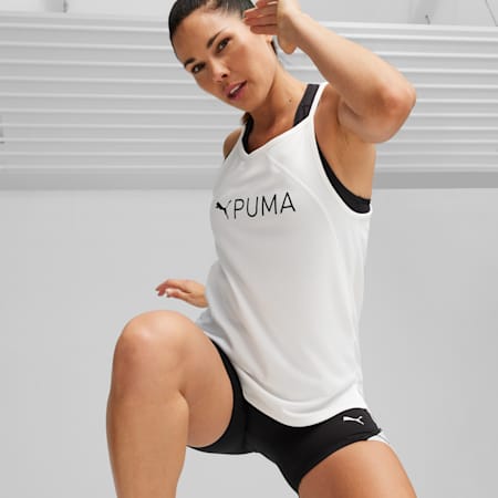 PUMA FIT ULTRABREATHE tanktop voor dames, PUMA White, small