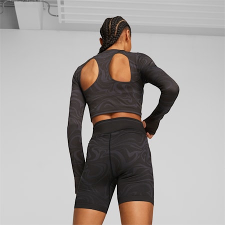 Formknit Seamless Women's Tight Training Top, PUMA Black-Strong Gray, small-AUS