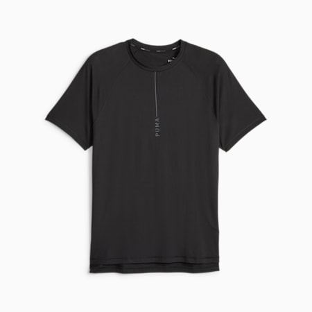 Studio Yogini Lite T-shirt voor heren, PUMA Black, small