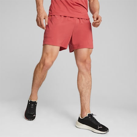 PUMA x FIRST MILE Men's 5" Running Shorts, Astro Red, small-THA