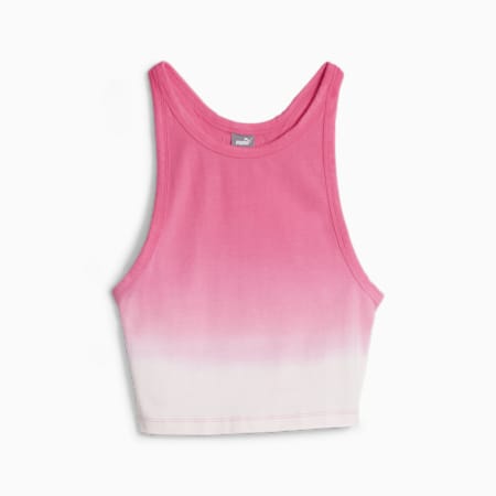 PUMA x lemlem Women's Training Tank Top, Glowing Pink, small-AUS