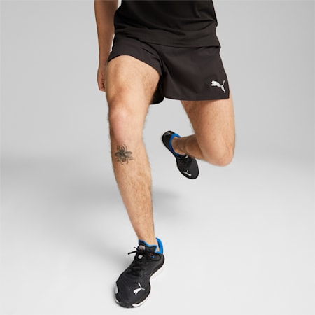 RUN ULTRAWEAVE 3" Men's Running Shorts, PUMA Black, small-PHL