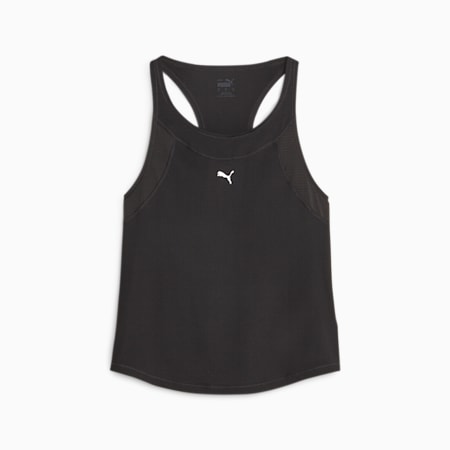 CLOUDSPUN Sleeveless Women's Running Tank Top, PUMA Black, small-NZL