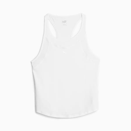 CLOUDSPUN Sleeveless Women's Running Tank Top, PUMA White, small-AUS