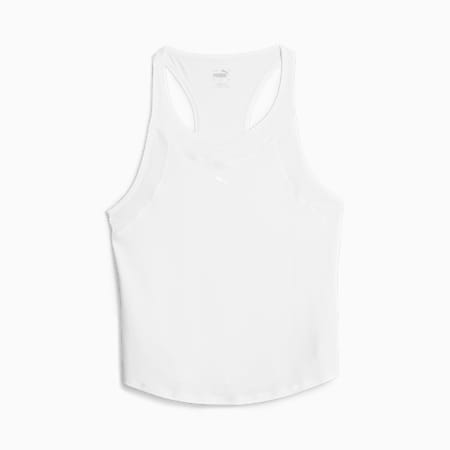 Camiseta de tirantes de running Cloudspun sin mangas para mujer, PUMA White, small