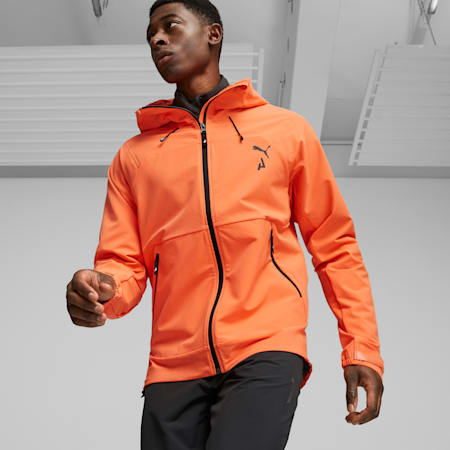 Giacca puma top bambino arancione