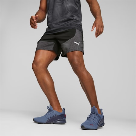Run Favorite Velocity 7" Men's Running Shorts, PUMA Black, small-THA